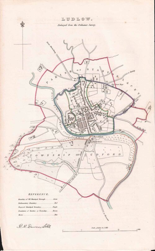 Ludlow Town Plan - RK Dawson 