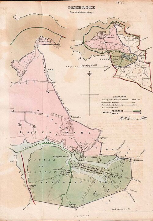 Pembroke Town Plan - RK Dawson 