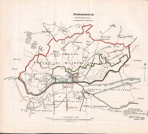 Peterborough Town Plan - RK Dawson   