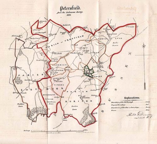 Petersfield Town Plan - RK Dawson  