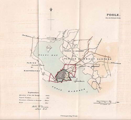 Poole Town Plan - RK Dawson  