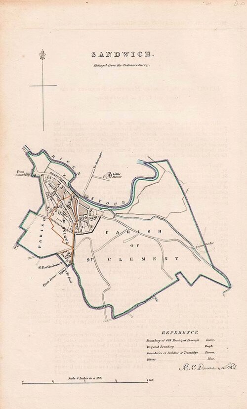 Sandwich Town Plan - RK Dawson 