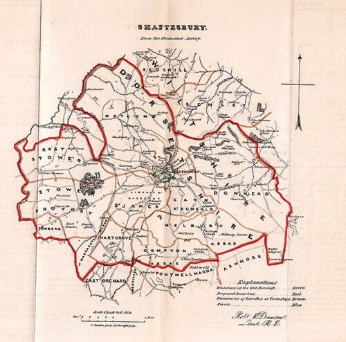 Shaftesbury Town Plan - RK Dawson  