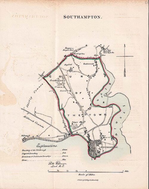 Southampton Town Plan - RK Dawson 