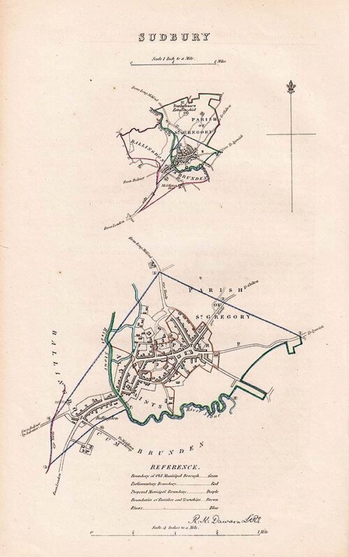 Sudbury Town Plan - RK Dawson 