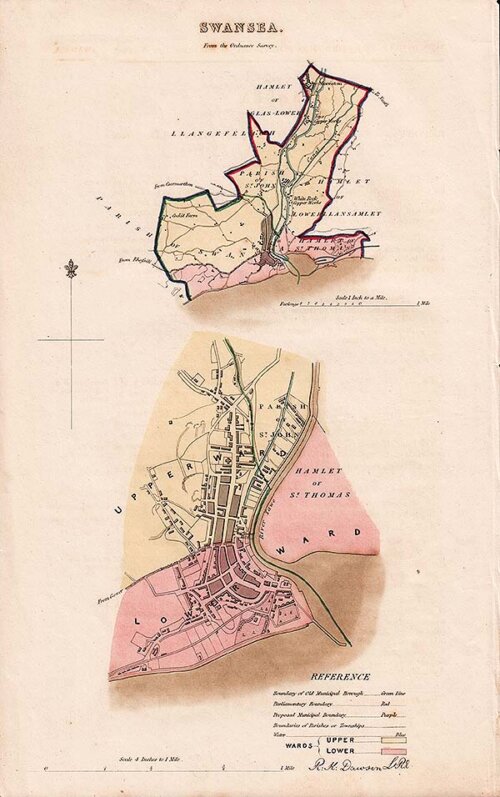 Swansea Town Plan - RK Dawson 