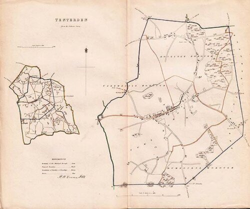 Tenterden Town Plan - RK Dawson 