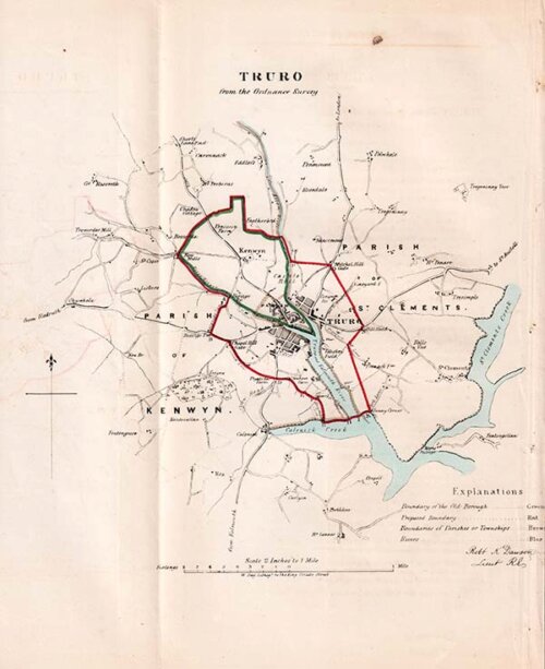 Truro Town Plan - RK Dawson 