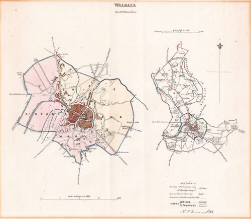 R.K. Dawson Town Plan - Walsall