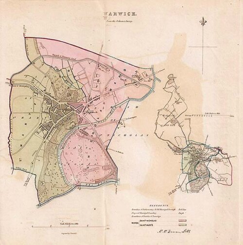 Warwick Town Plan - RK Dawson 
