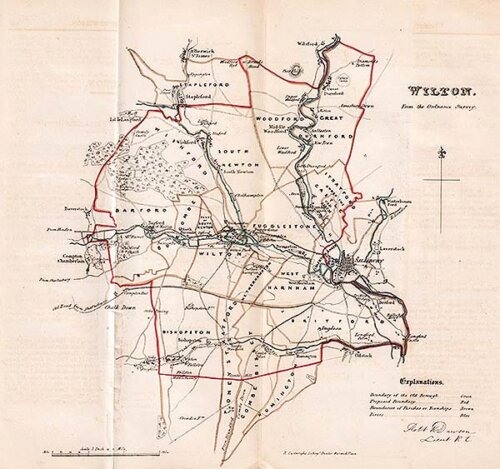 Wilton Town Plan - RK Dawson   