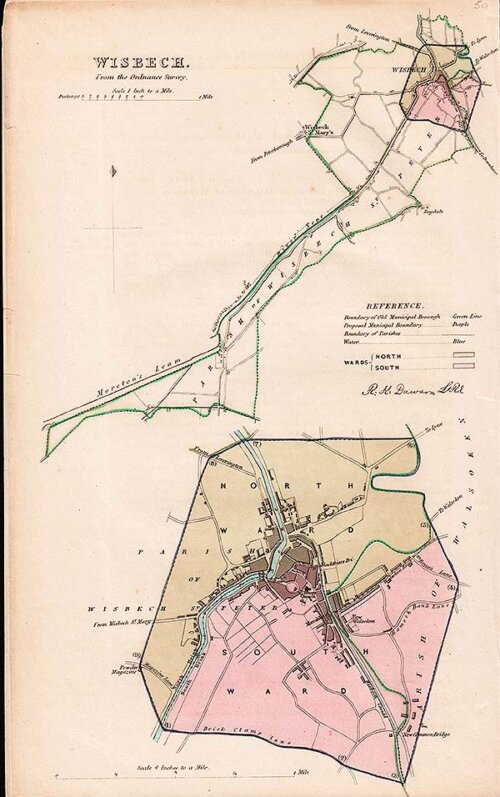 Wisbech Town Plan - RK Dawson 