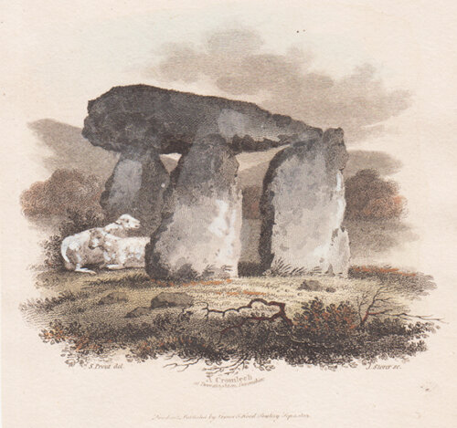 A Cromlech at Drewsteighton Devonshire