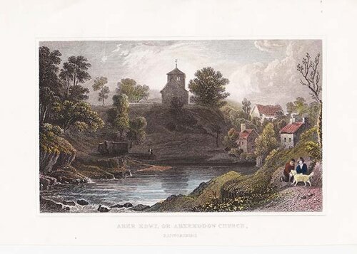 Aber Edwy or Abereddow Church Radnorshire