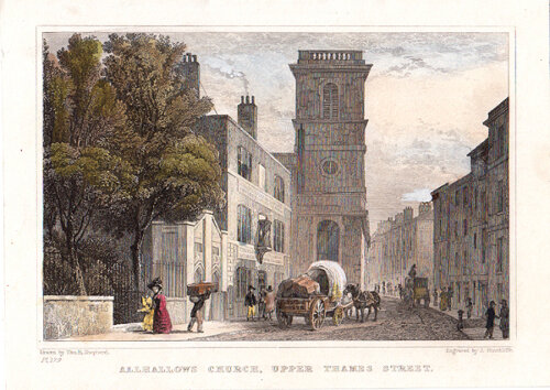 Allhallows Church Upper Thames Street