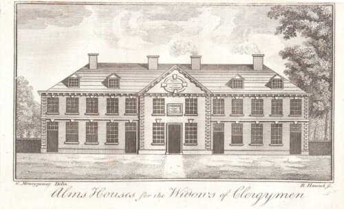 Alms Houses for the Widows of Clergymen.