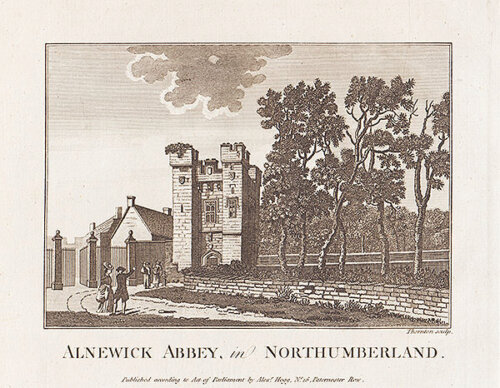Alnewick Abbey in Northumberland