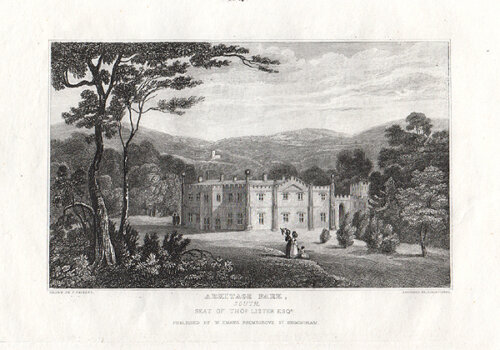 Armitage Park South  -  Seat of Thos Lister Esq