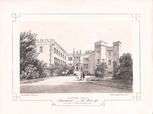 Ashton Hall the Seat of His Grace The Duke of Hamilton KG