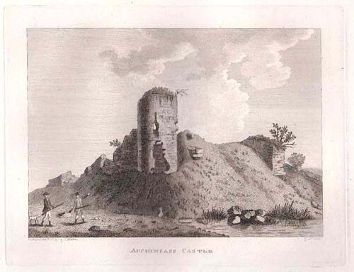 Auchincass Castle
