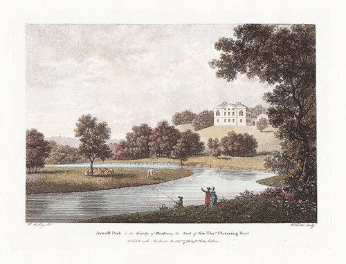 Axwell Park in the County of Durham the Seat of Sir Thos Clavering  Bart