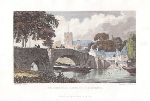 Aylesford Church and Bridge.