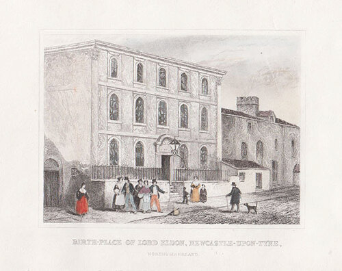 Birth Place of Lord Eldon Newcastle-upon-Tyne 
