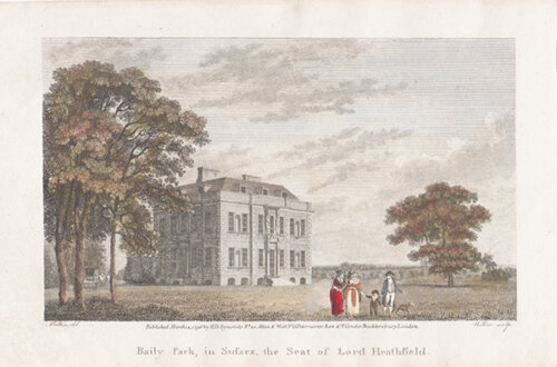 Baily Park in Sussex the Seat of Lord Heathfield 