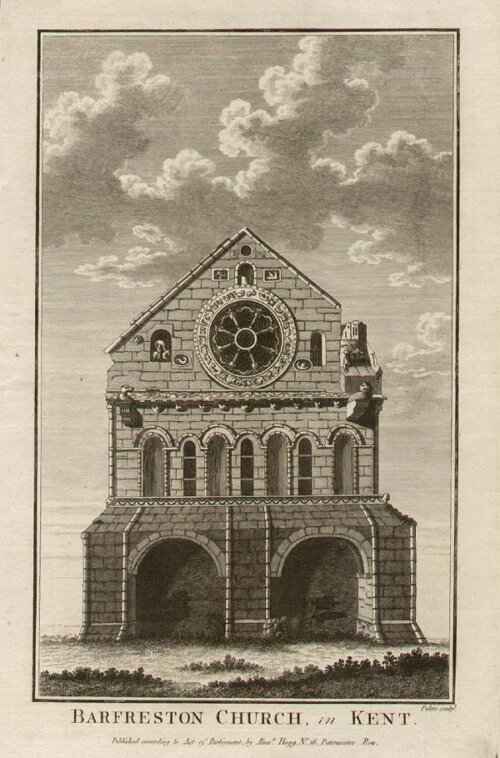 Barfreston Church in Kent