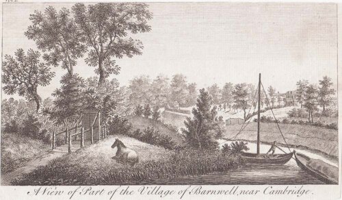 A View of Part of the Village of Barnwell near Cambridge