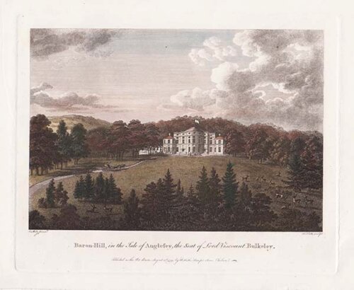 Baron - Hill in the Isle of Anglesey the Seat of Lord Viscount Bulkeley 