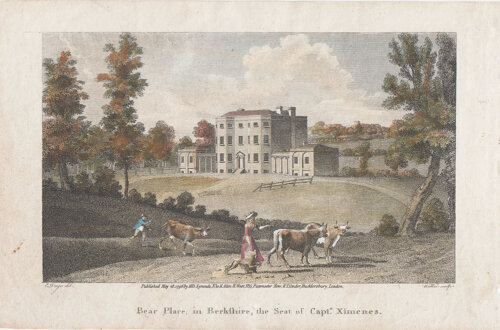 Bear Place in Berkshire the Seat of Capt. Ximenes 