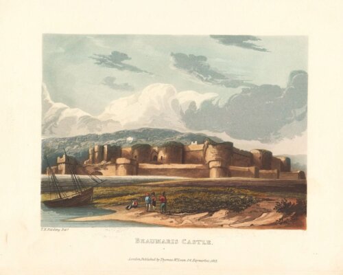 Beaumaris Castle.