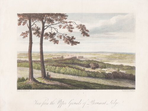 View from the Upper Grounds of Beaumont Lodge 