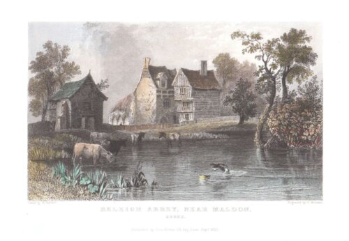 Beleigh Abbey, near Maldon, Essex.
