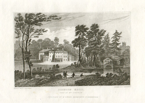 Bishton Hall Seat of Mrs Sparrow