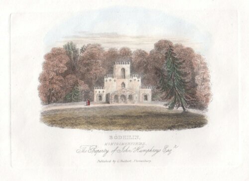 Bodhilin, Montgomeryshire.  The Property of John Humphreys. Esq. 