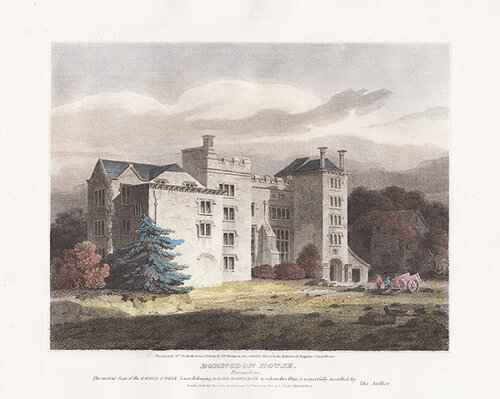 Boringdon House The Ancient Seat of the Parker Family & Now belonging to Lord Boringdon  