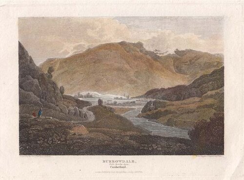 Borrowdale from the Bowdar Stone