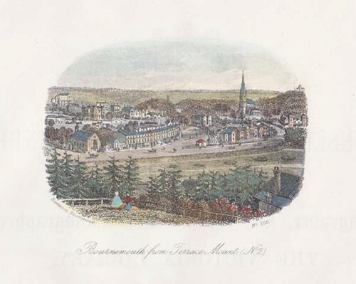 Bournemouth from the Terrace Mount  No2