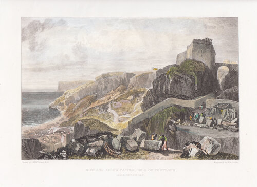 Bow and Arrow Castle, Isle of Portland, Dorsetshire.