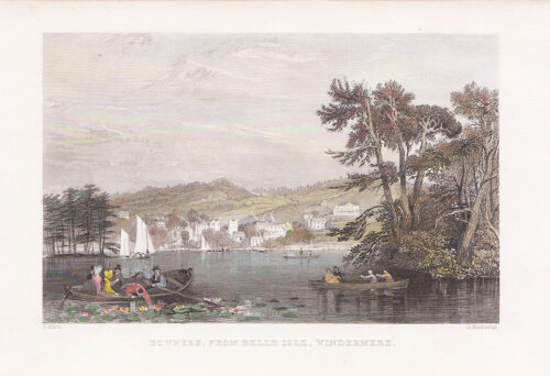 Bowness from Belle Isle Windermere 