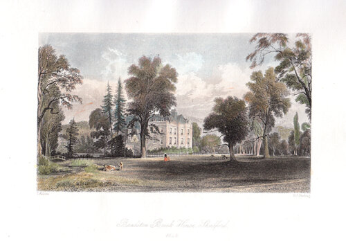 Bradstone Brook House Shalfors 1848