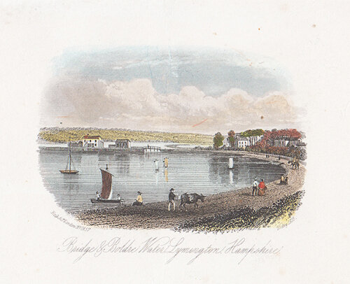 Bridge & Boldre Water Lymington Hampshire