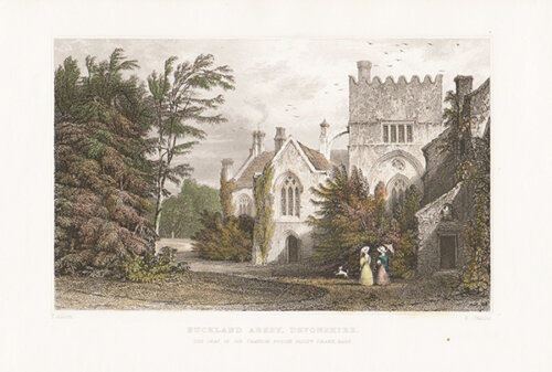 Buckland Abbey Devonshire The Seat of Sir Trayton Fuller Eliott Drake Bart 