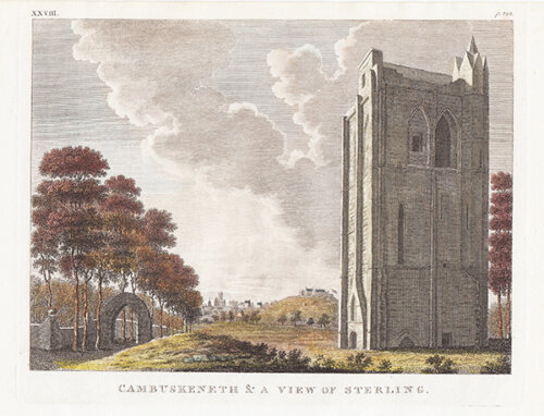 Cambuskeneth & a view of Sterling