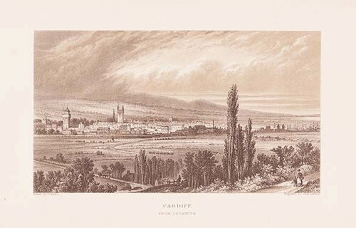 Cardiff from Leckwith 