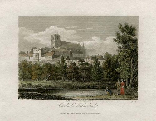Carlisle Cathedral (antique print)