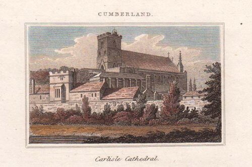 Carlisle Cathedral (antique print)
