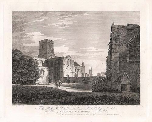 Carlisle Cathedral (antique print)